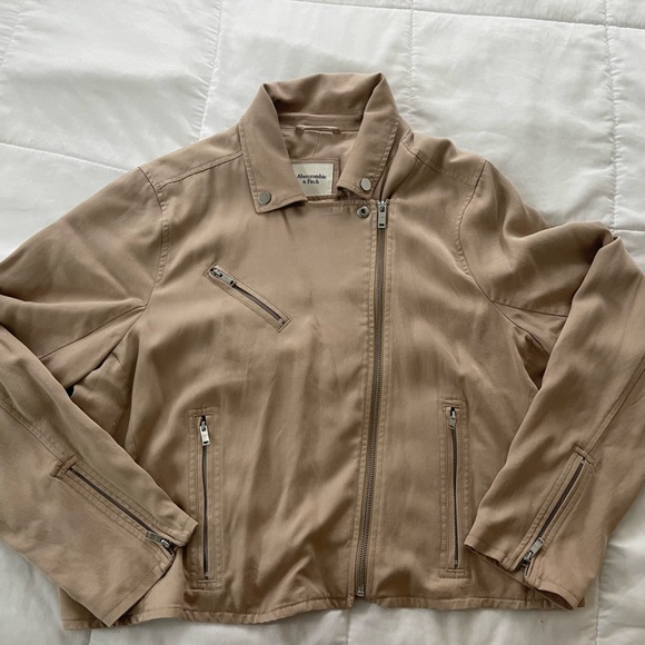 Abercrombie & Fitch cropped zipper jacket - Picture 1 of 1